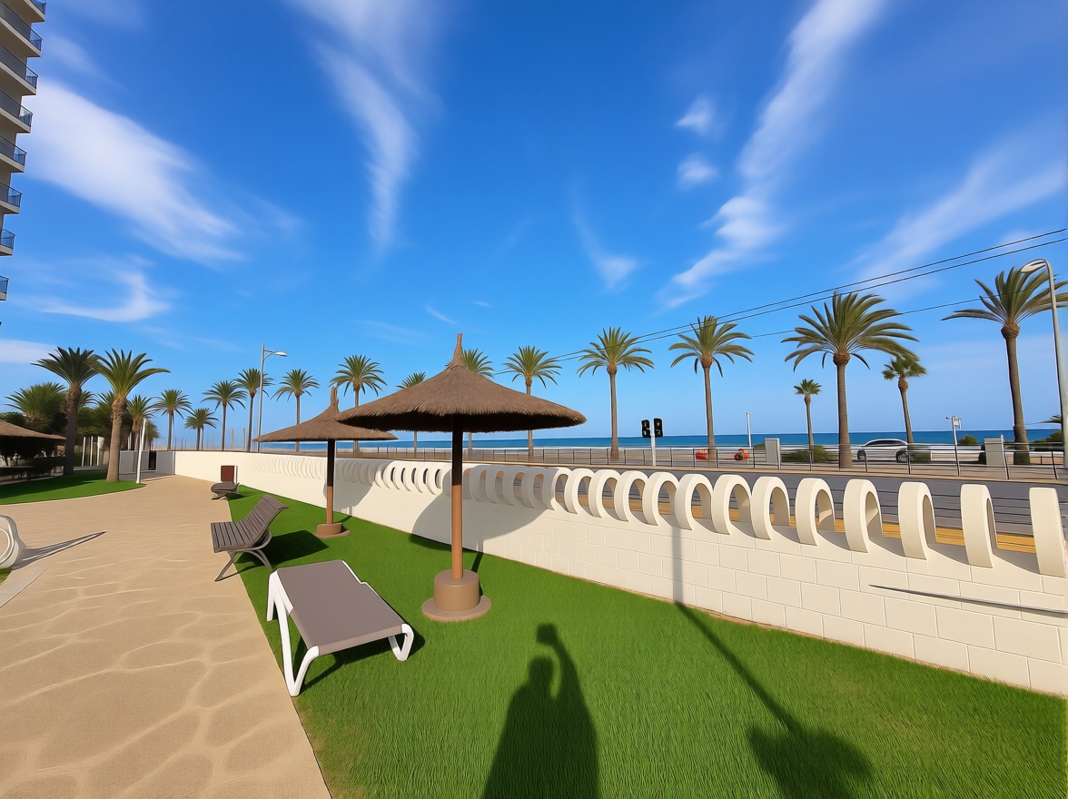 Beachfront flat in Alicante — Sea view