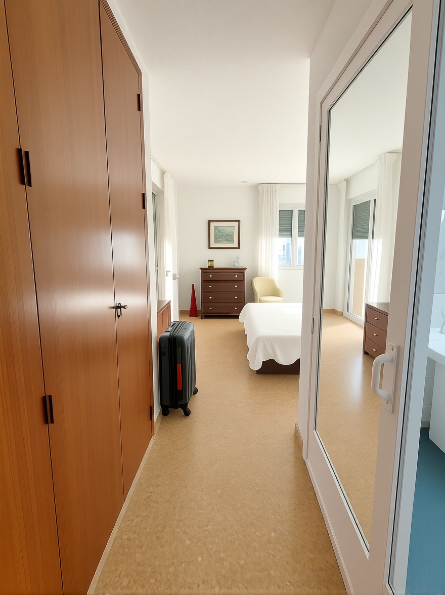 Beachfront flat in Alicante — Bedroom