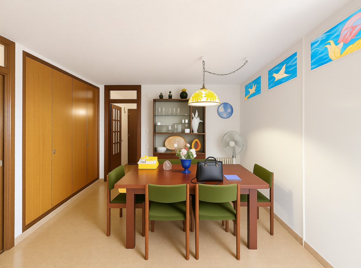 Beachfront flat in Alicante — Dining room