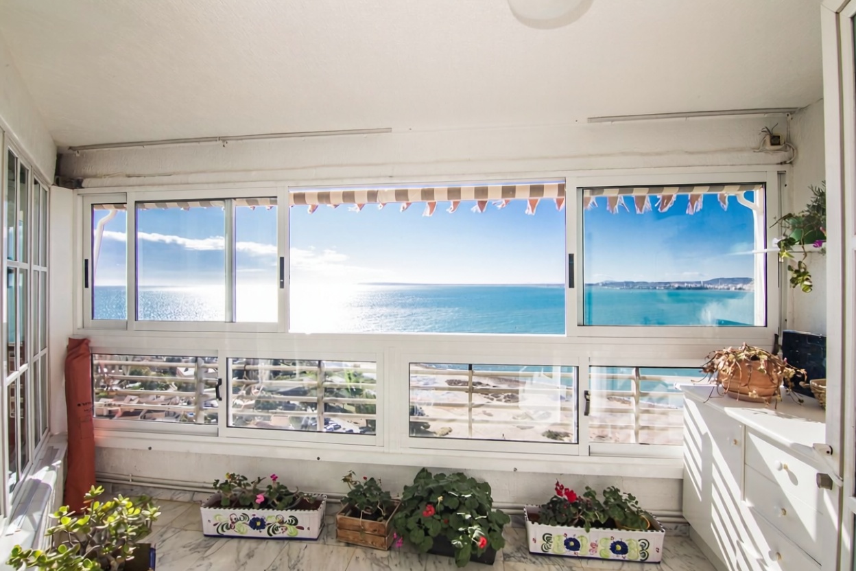 Appartement en première ligne de plage à Cabo de Gata — Terrasse mer