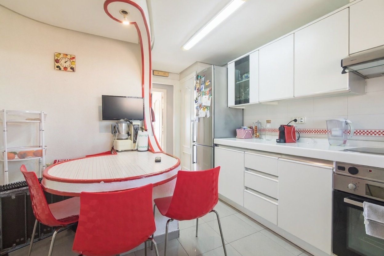 Appartement en première ligne de plage à Cabo de Gata — Cuisine