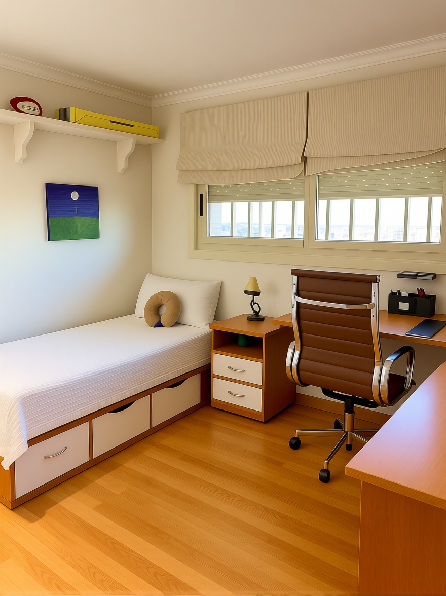 Appartement en première ligne de plage à Cabo de Gata — Chambre