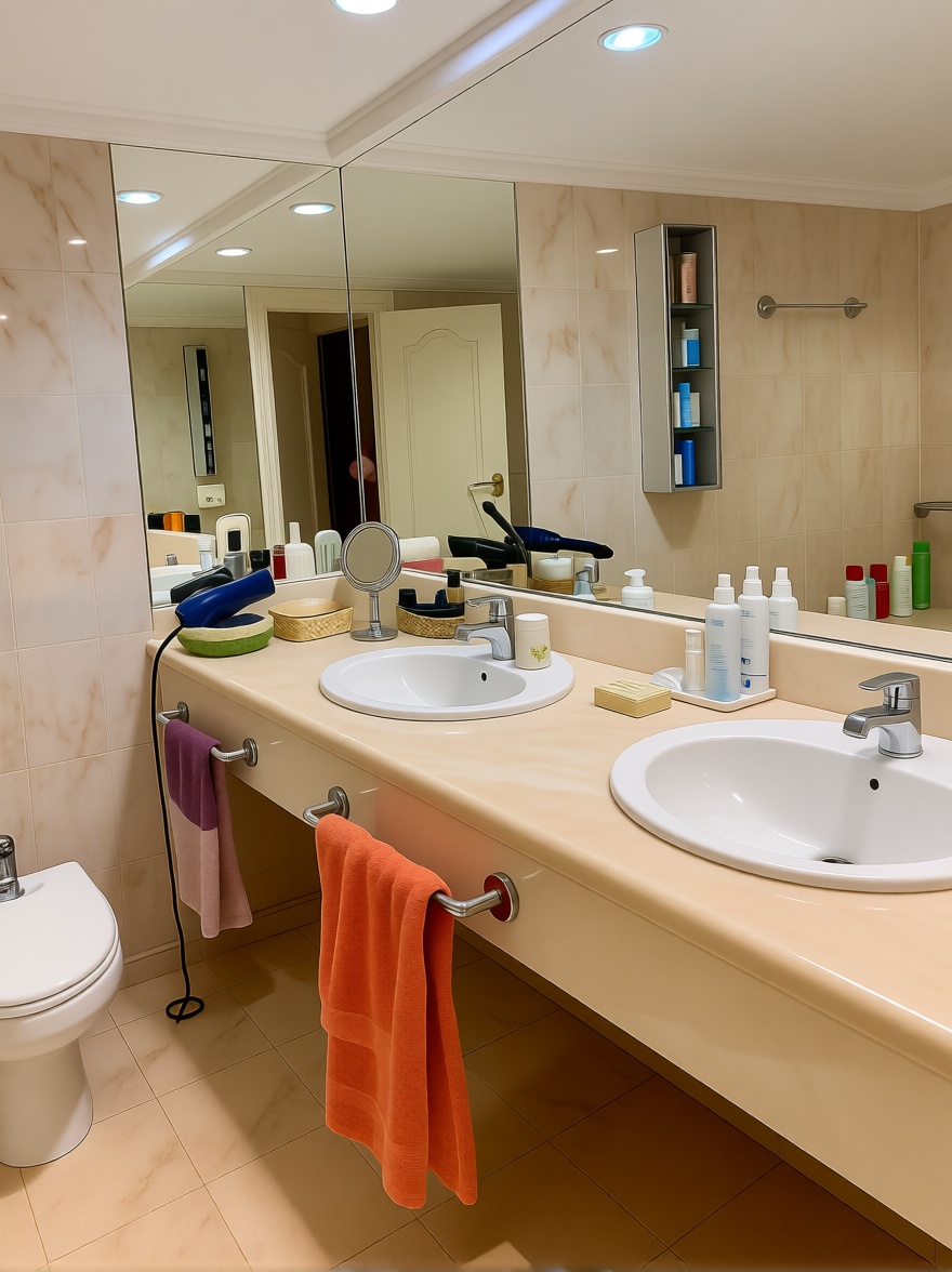 Appartement en première ligne de plage à Alicante — Sanitaires