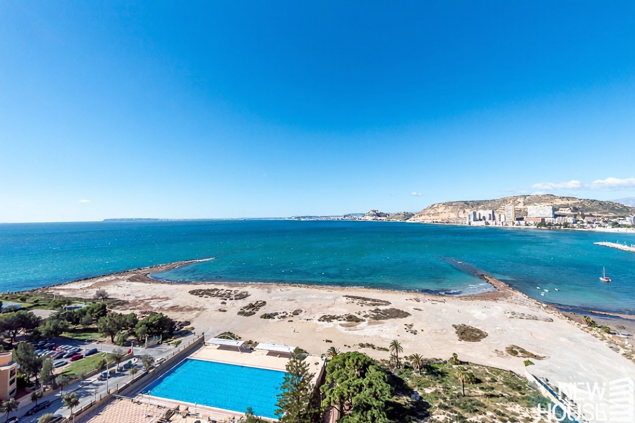 Piso en primera línea de playa en Cabo de Gata — Vista mar