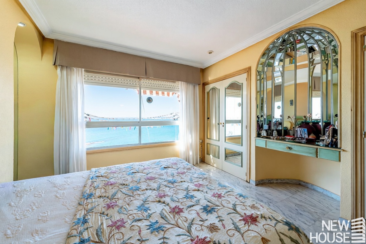 Piso en primera línea de playa en Cabo de Gata — Dormitorio