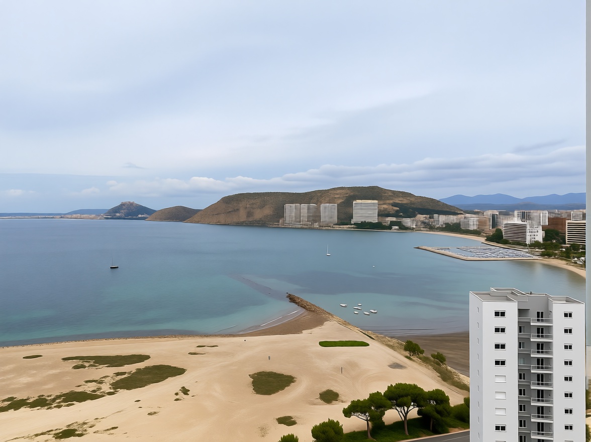 Wohnung in erste Strandlinie in Alicante — Meerblick