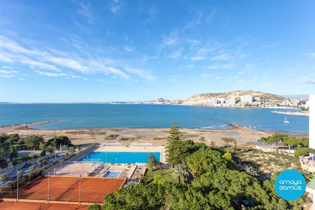 Piso en primera línea de playa en Cabo de Gata — Vista mar