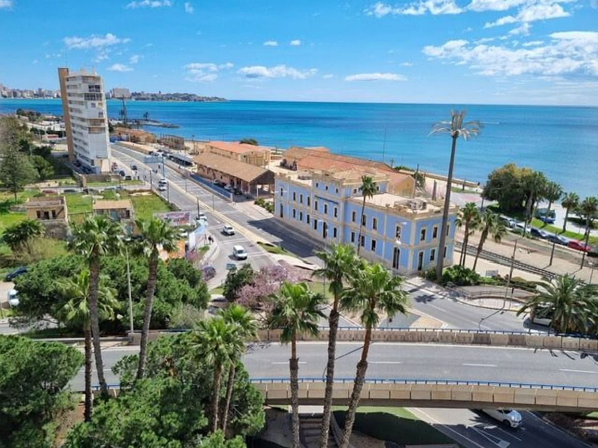 Ático em primeira linha de mar em Alicante — Vista mar