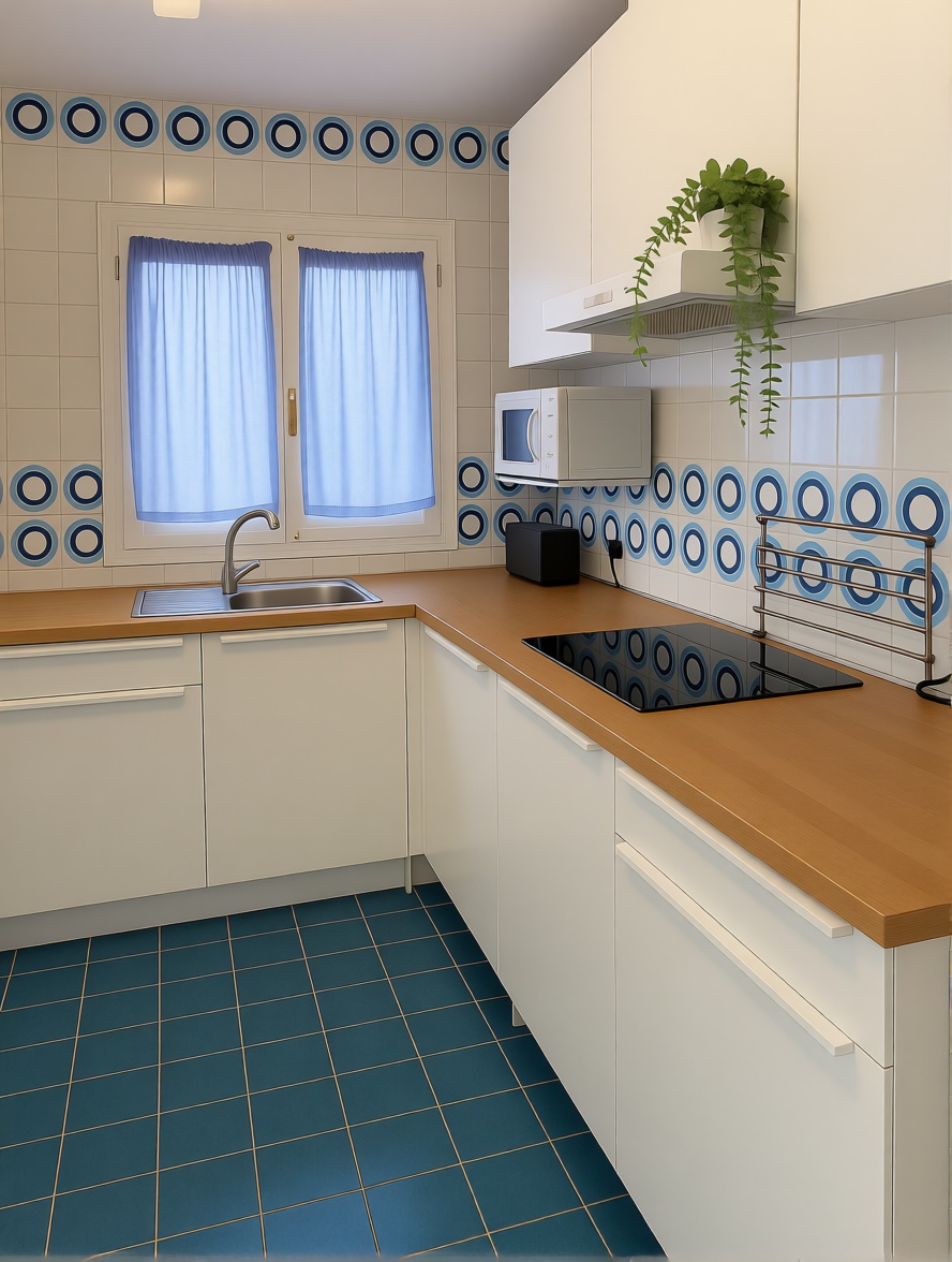 Ático em primeira linha de mar em Alicante — Cozinha
