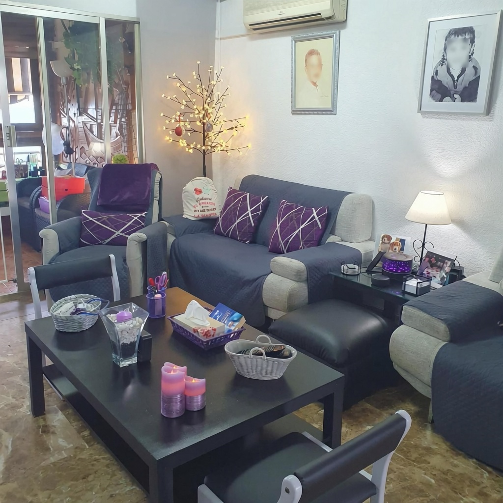 Apartamento em primeira linha de praia em Alicante — Sala