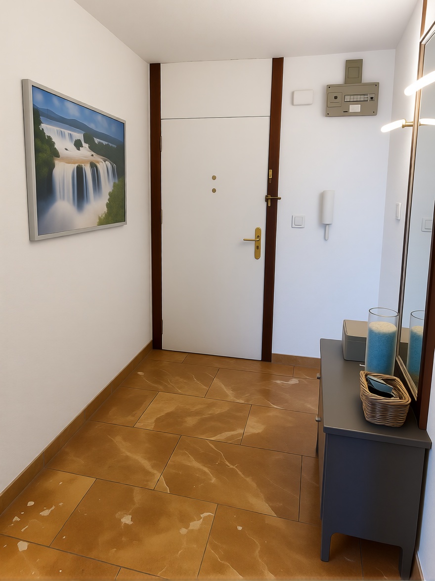 Apartamento em primeira linha de praia em Alicante — Casa banho