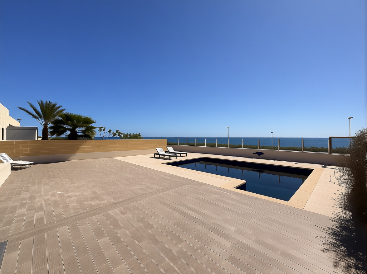 Chalet con acceso directo a playa en Alicante — Vista mar