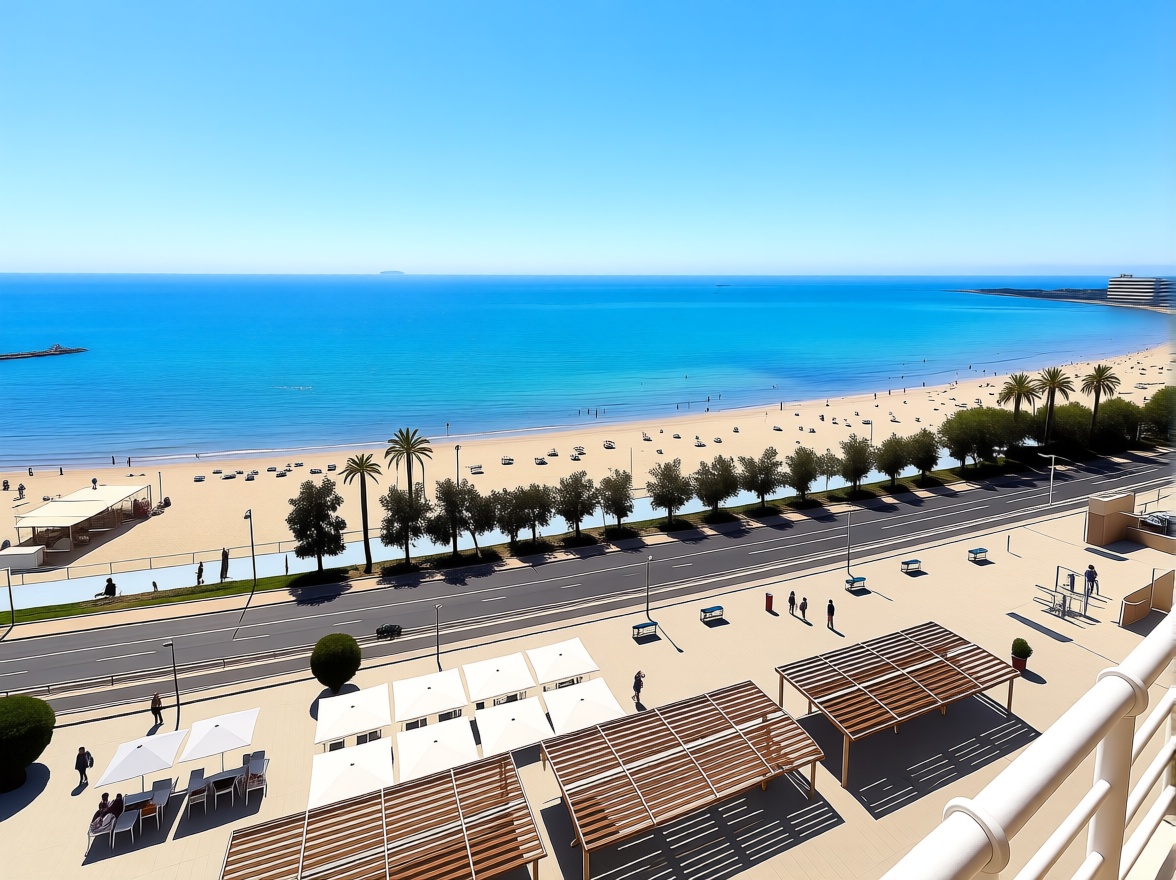 Piso en primera línea de playa en Alicante — Vista mar