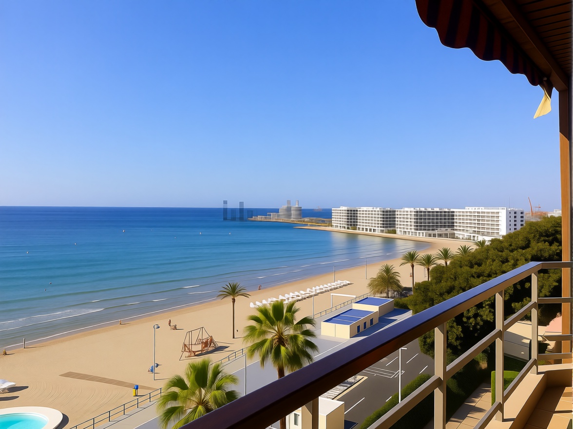 Apartamento em primeira linha de praia em Alicante