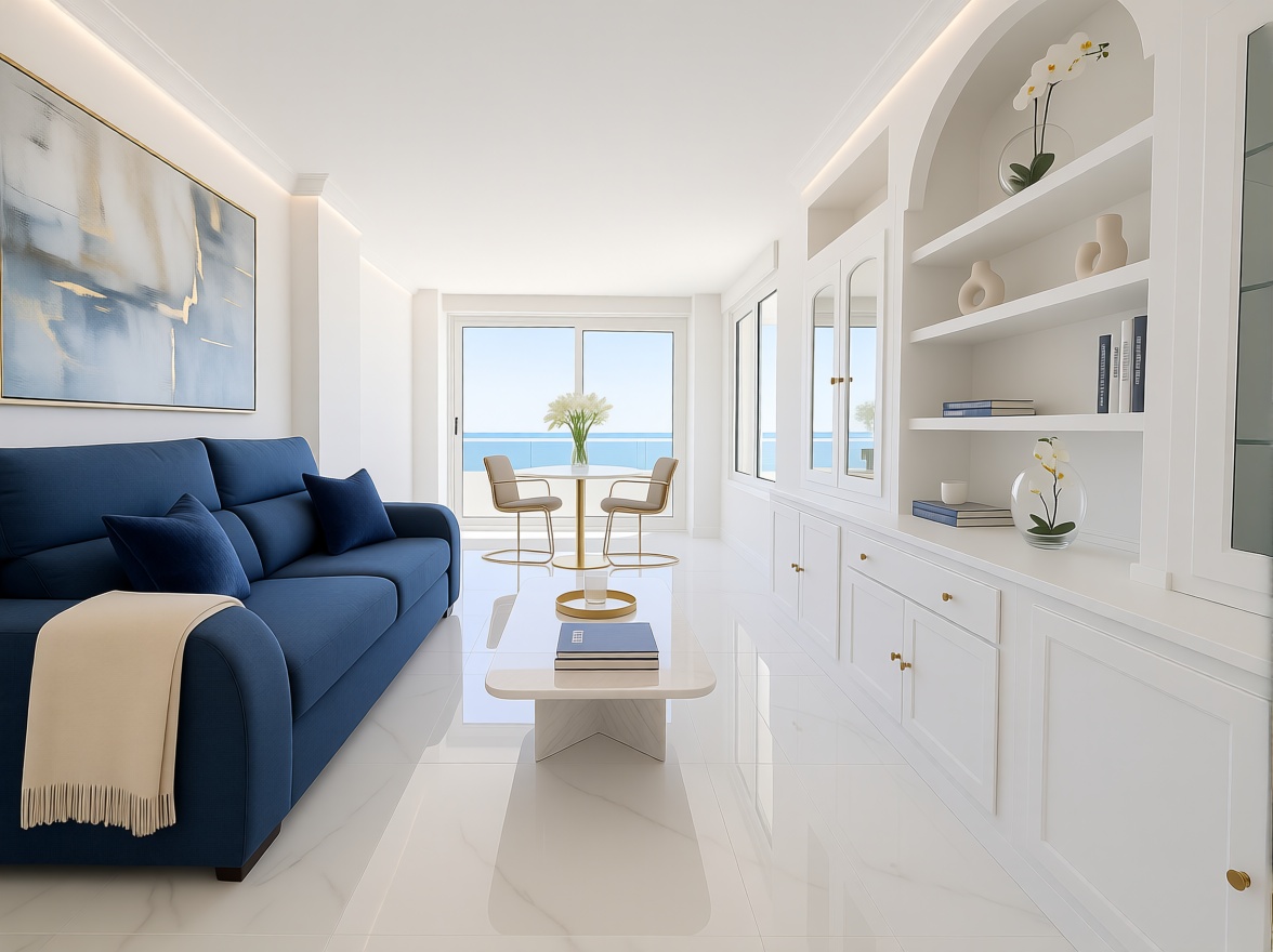 Beachfront flat in Alicante — Living room