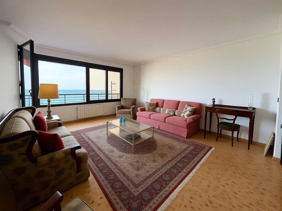 Beachfront flat in Alicante — Living room