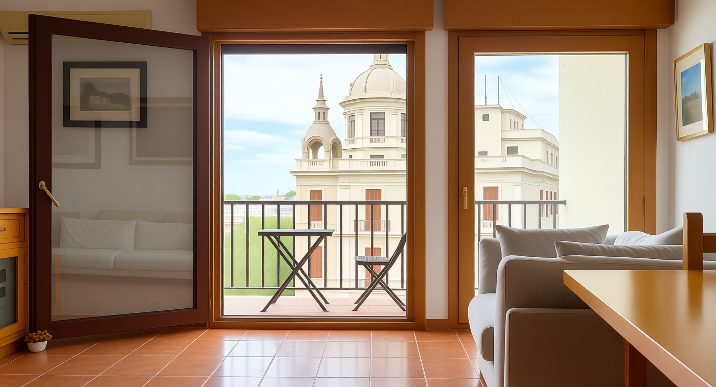 Apartamento em primeira linha de praia em Alicante — Sala