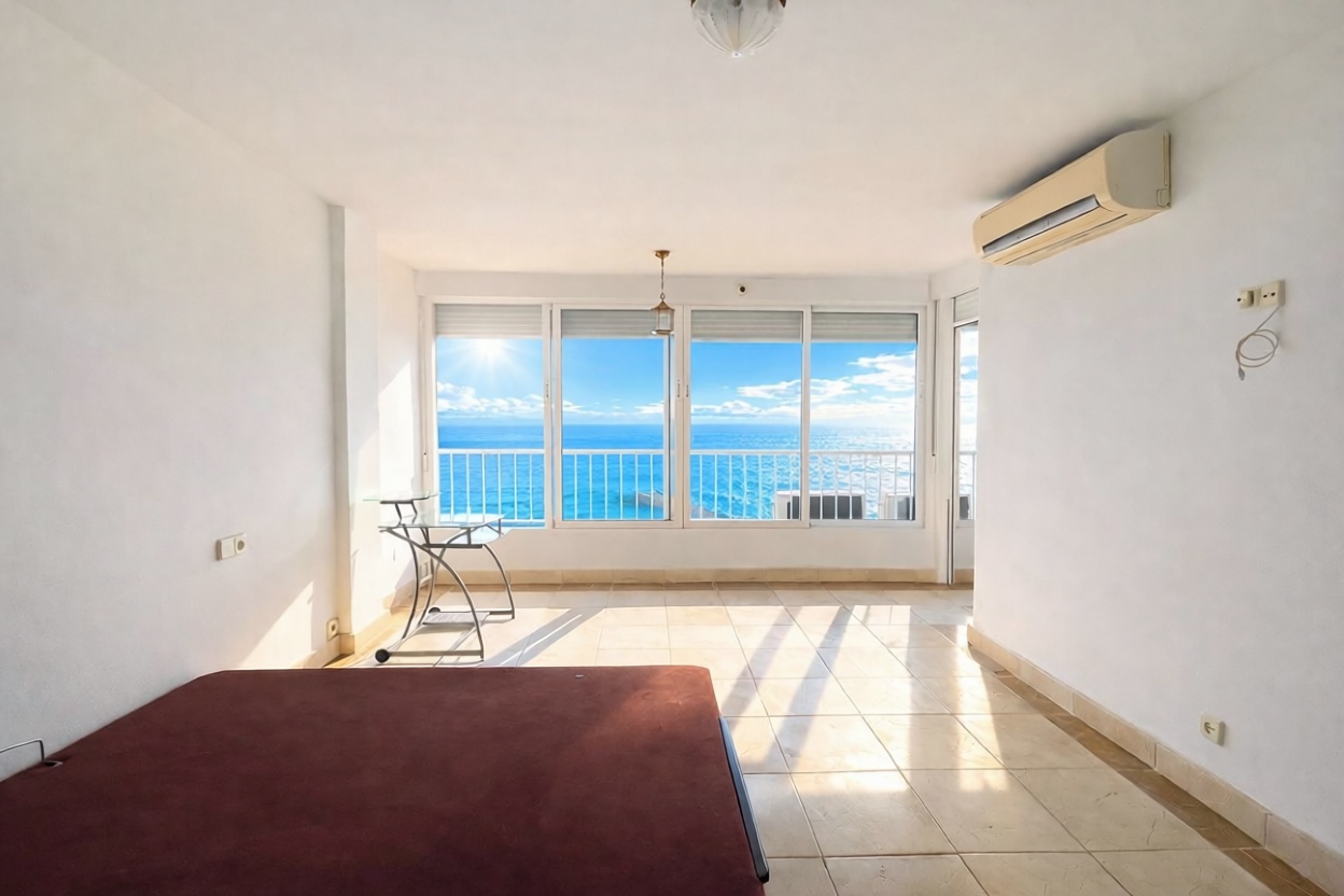 Piso en primera línea de playa en Cabo de Gata — Dormitorio