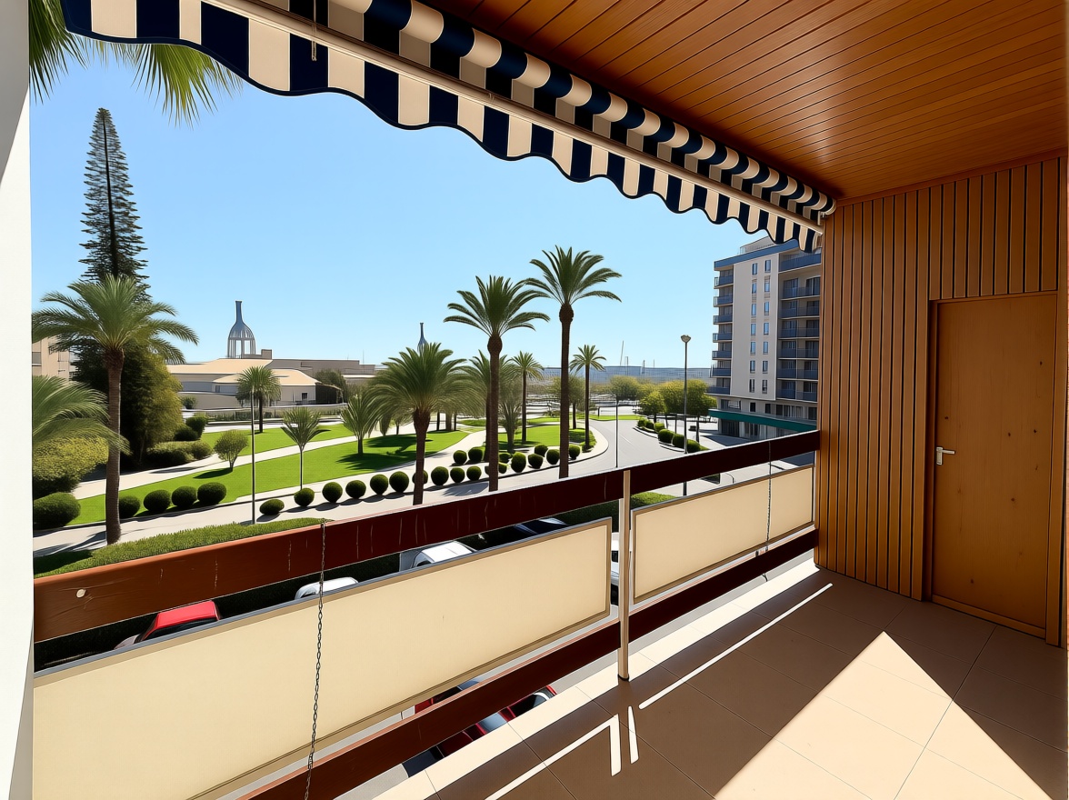 Apartamento em primeira linha de praia em Alicante — Sala