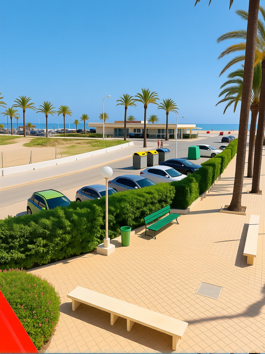 Apartamento em primeira linha de praia em Alicante — Vista mar