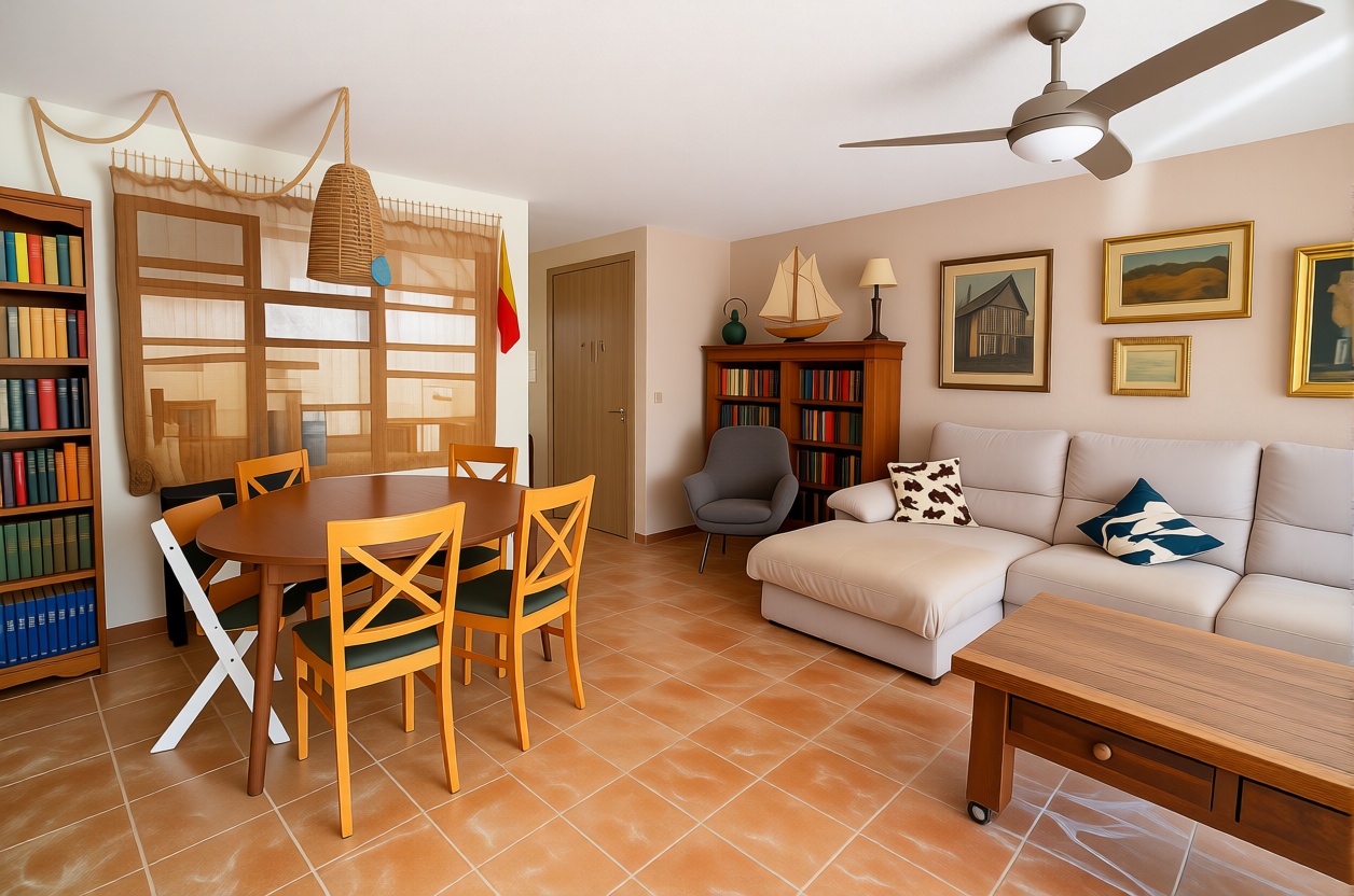 Apartamento em primeira linha de praia em Alicante — Casa banho