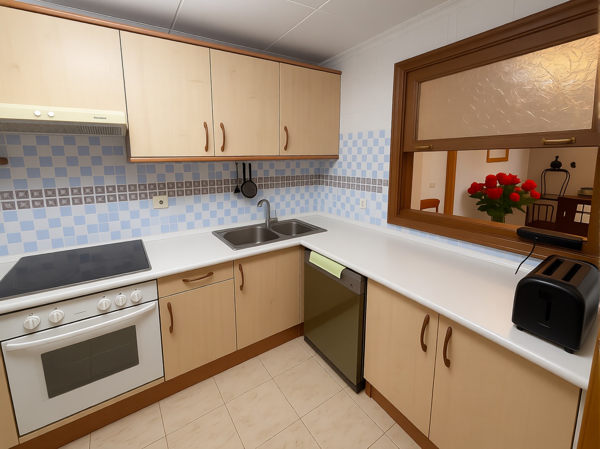 Beachfront flat in Alicante — Kitchen