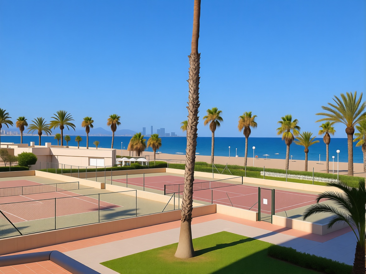 Apartamento em primeira linha de praia em Alicante — Vista mar