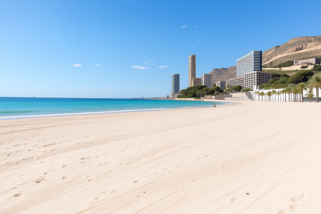 Moradia com acesso direto à praia em Alicante — Vista mar