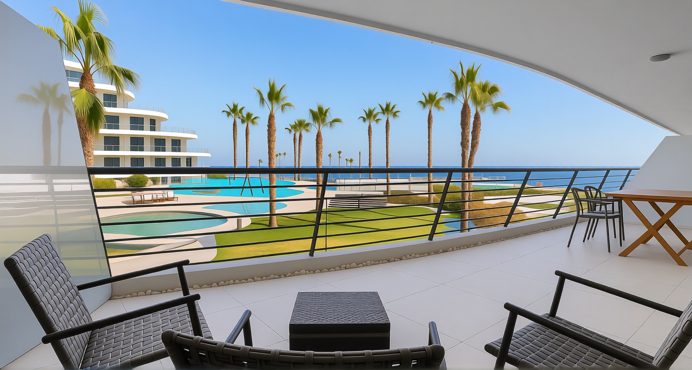 Appartement en première ligne de plage à Elche