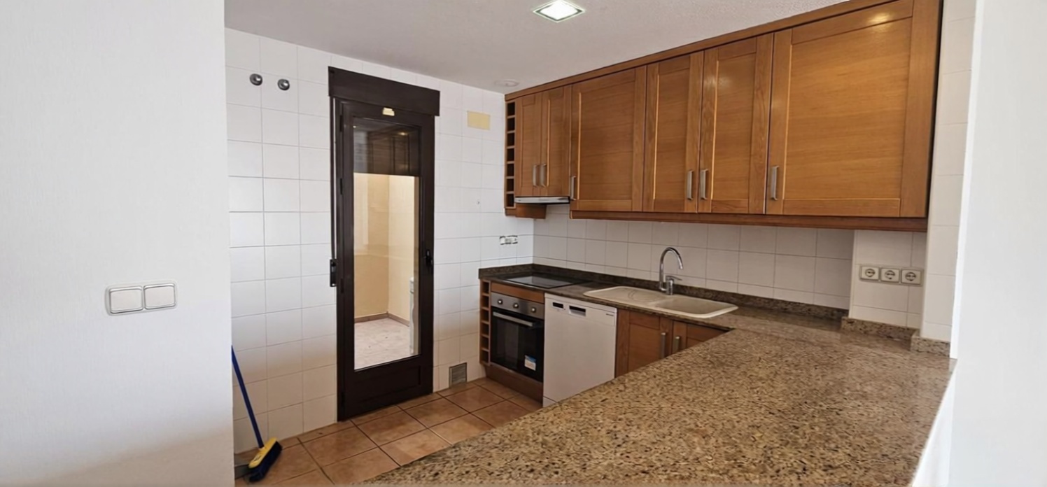Chalet avec accès direct à la plage à Elche — Cuisine