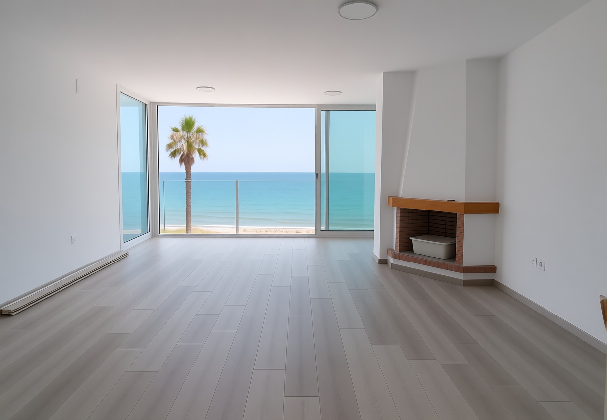 Chalet avec accès direct à la plage à Orio — Séjour