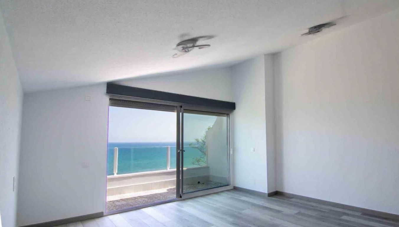 Chalet avec accès direct à la plage à Orio — Chambre