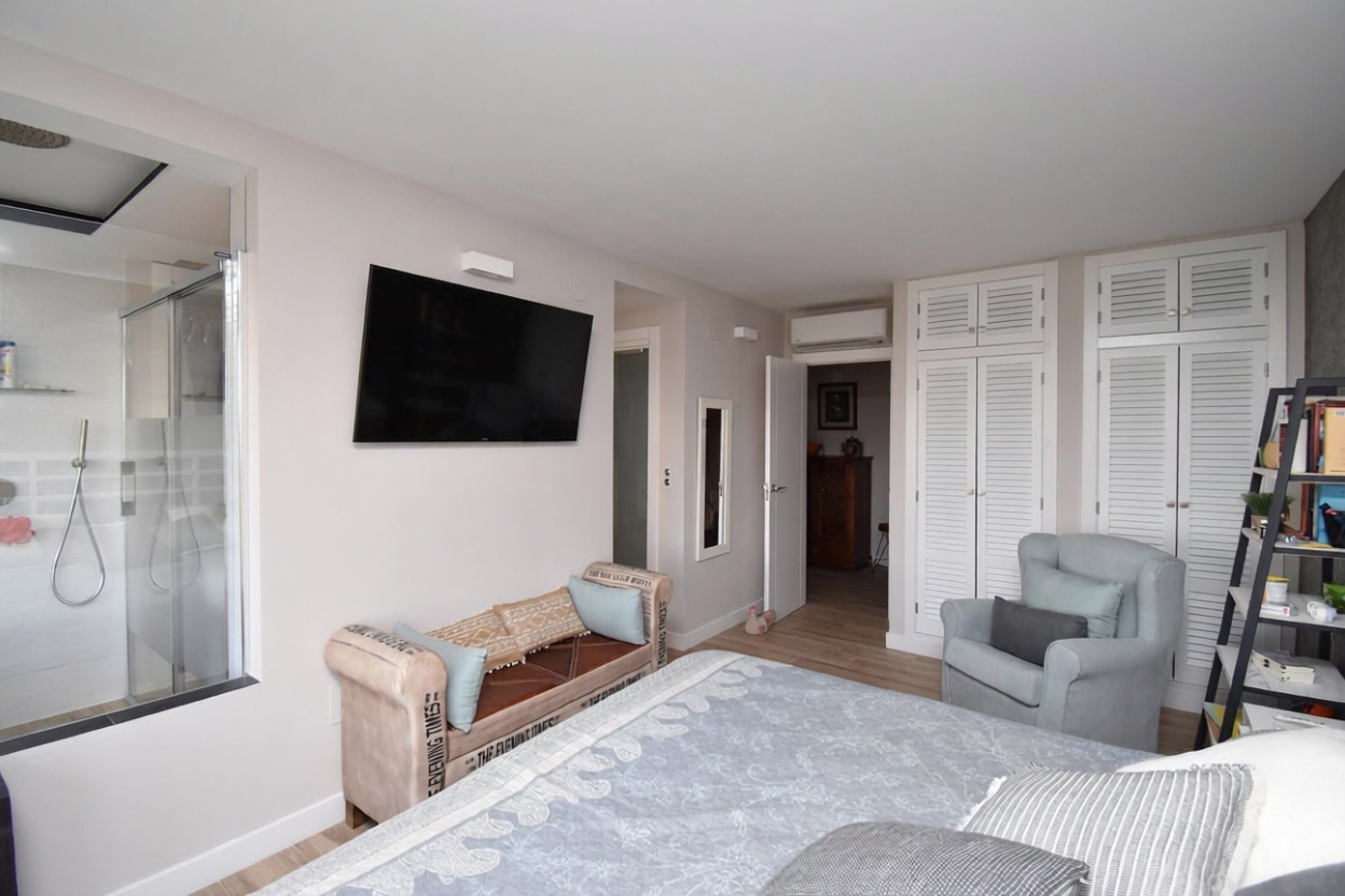 Chalet com acesso direto à praia em Alicante — Quarto
