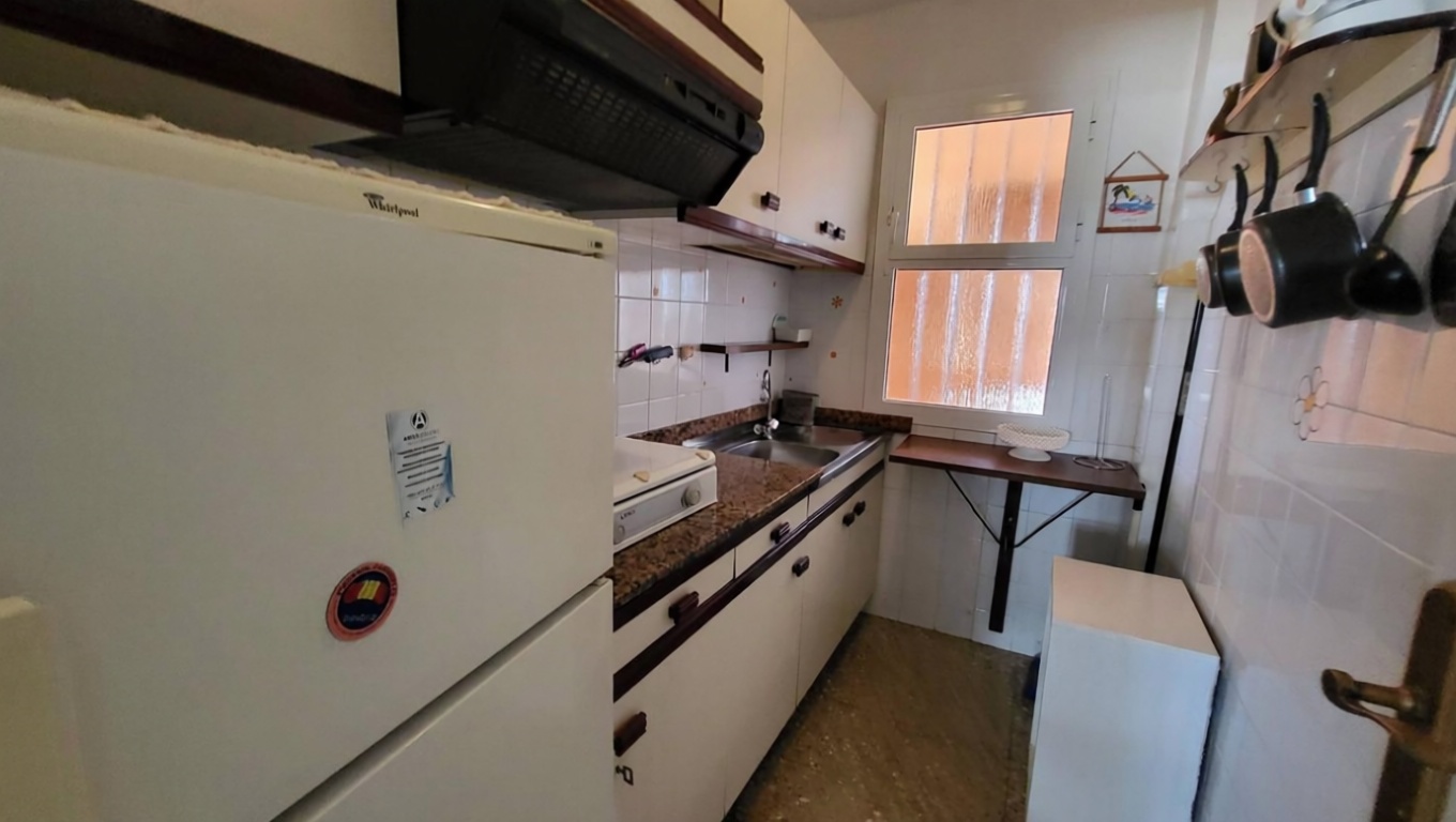 Ático en primera línea de mar en Elche — Cocina