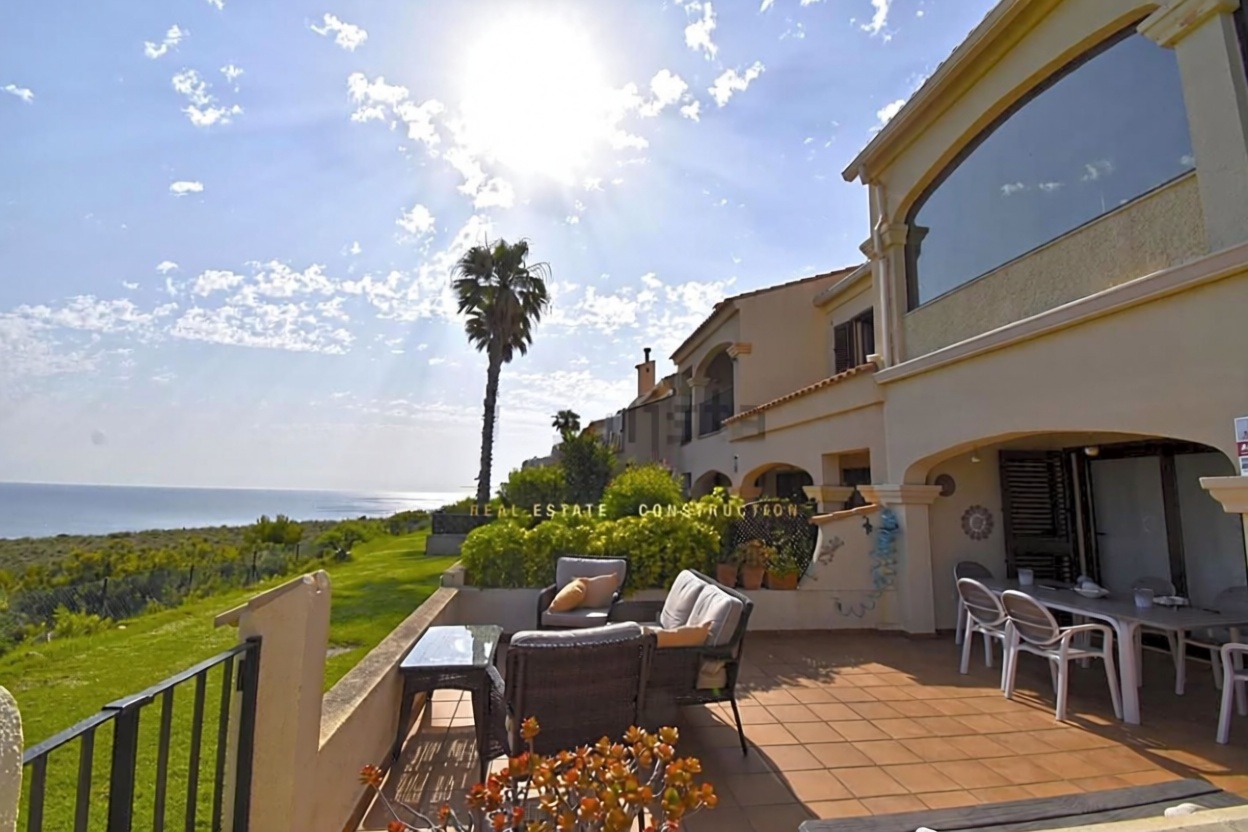 Chalet con acceso directo a playa en Orio — Terraza mar