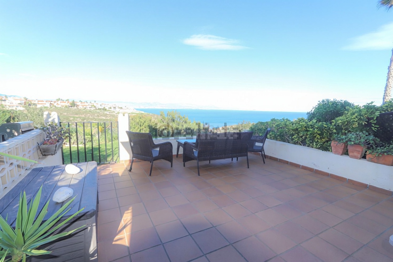 Chalet con acceso directo a playa en Orio — Terraza mar