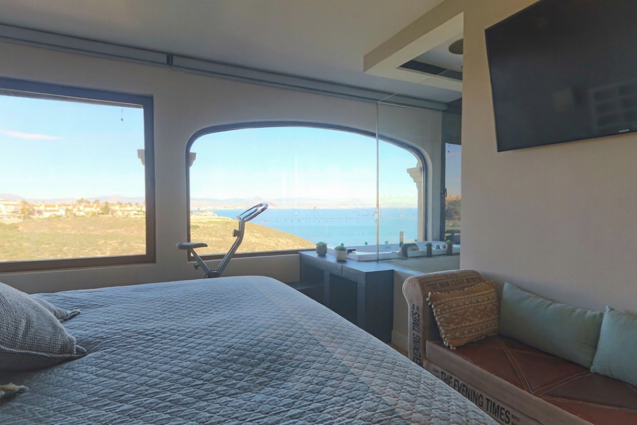 Chalet con acceso directo a playa en Orio — Dormitorio
