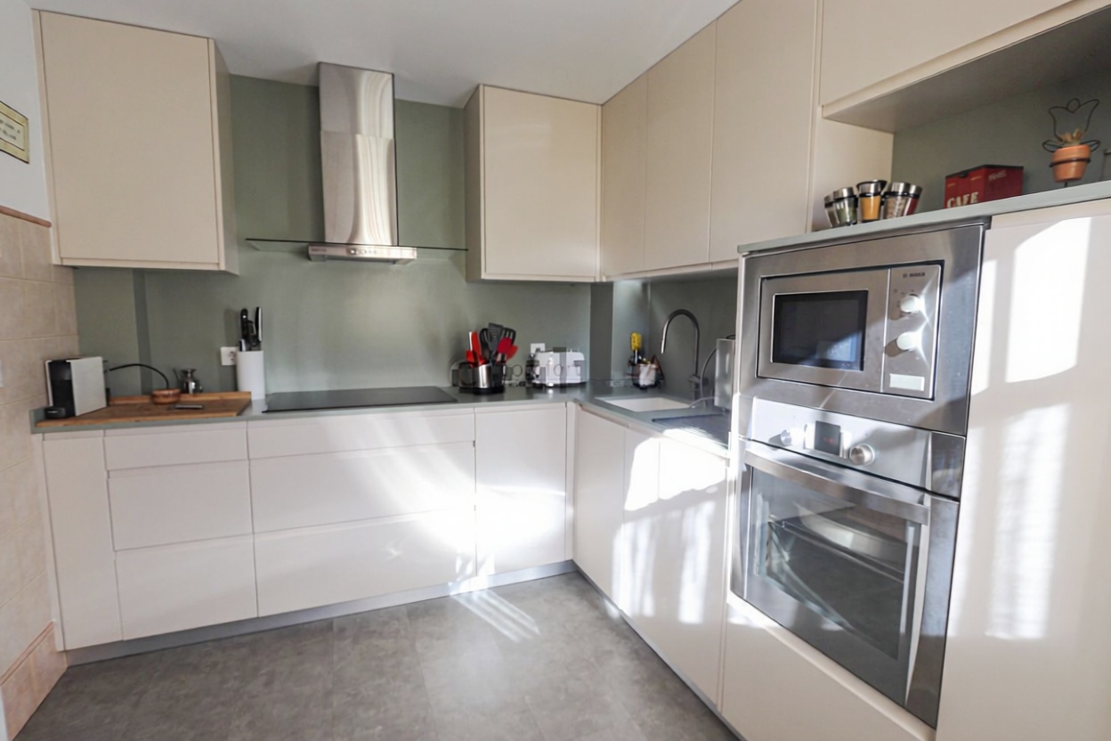 Chalet con acceso directo a playa en Orio — Cocina