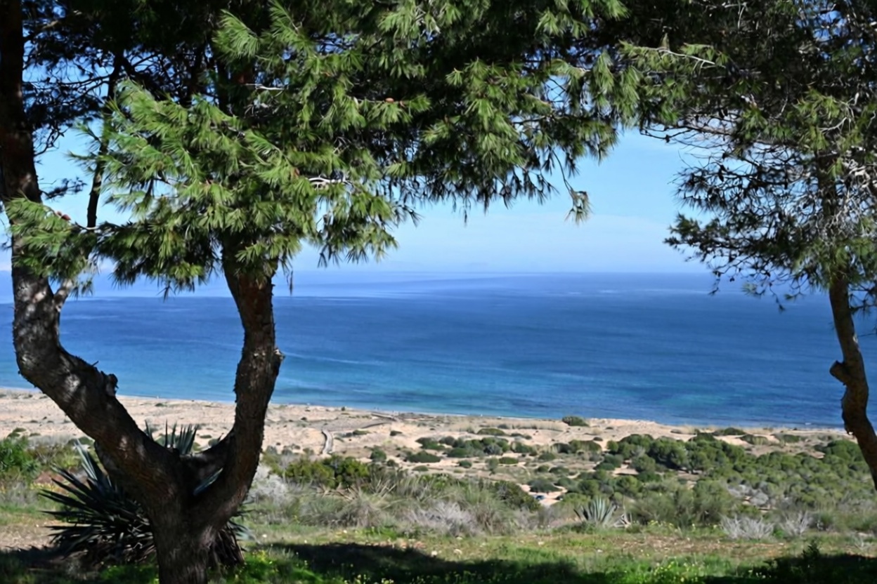 Chalet con acceso directo a playa en Orio — Vista mar