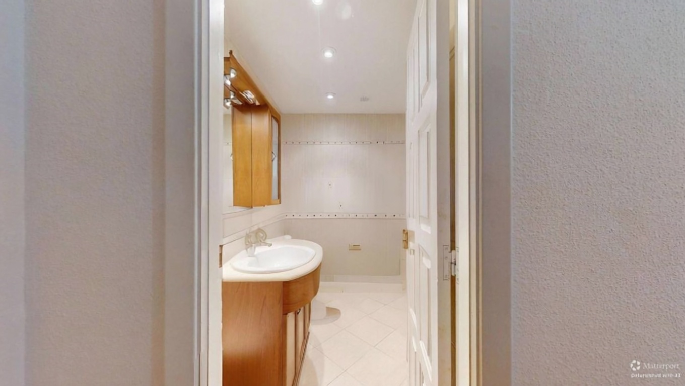 Chalet con acceso directo a playa en Orio — Baño