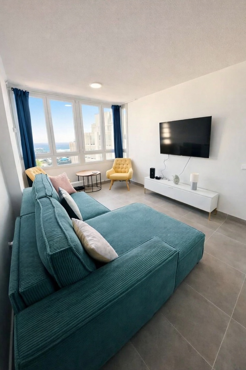 Wohnung in erste Strandlinie in Orio — Wohnzimmer