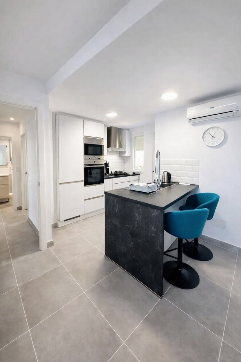 Wohnung in erste Strandlinie in Orio — Küche
