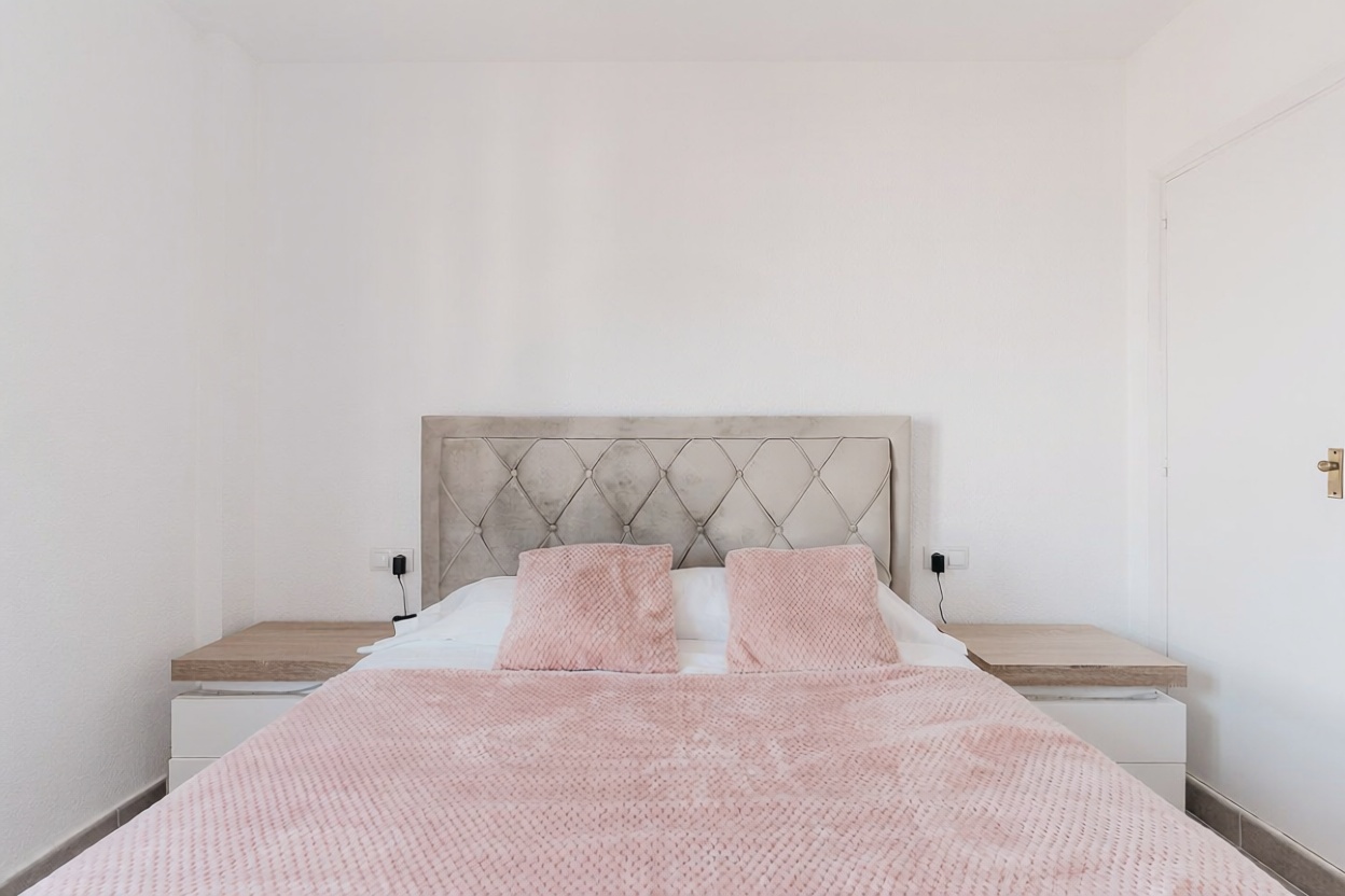 Apartamento em primeira linha de praia em Almonte — Quarto