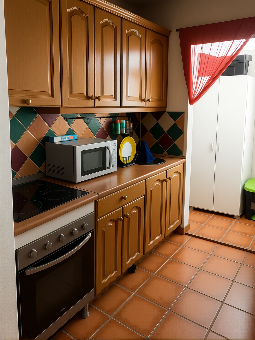 Wohnung in erste Strandlinie in Orio — Küche