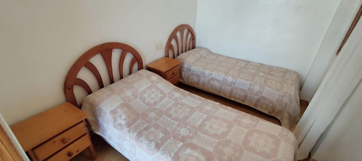 Chalet mit direkter Strandzugang in Santa Pola — Schlafzimmer