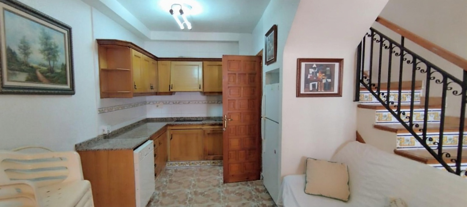 Chalet mit direkter Strandzugang in Santa Pola — Küche