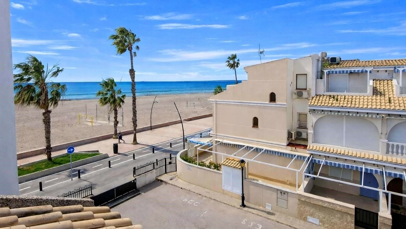Wohnung in erste Strandlinie in Santa Pola
