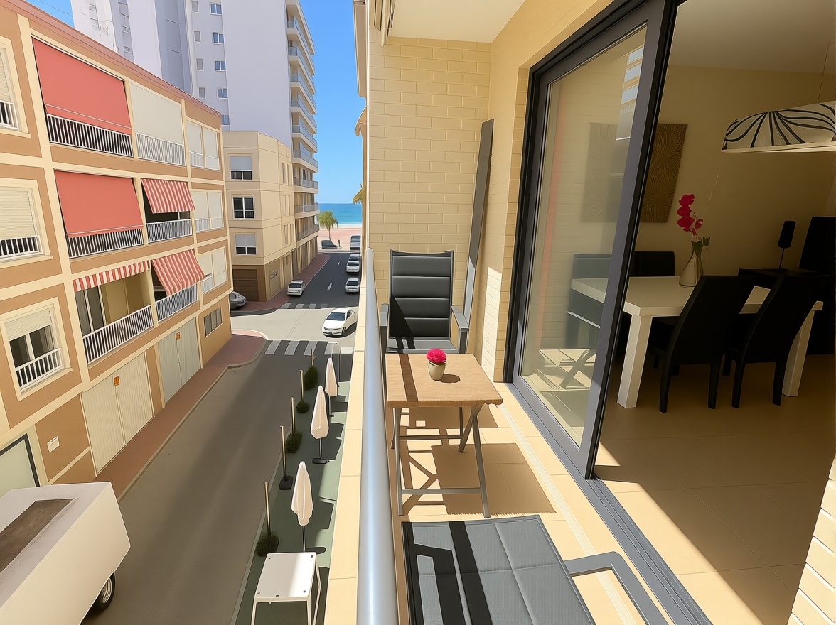 Wohnung in erste Strandlinie in Santa Pola