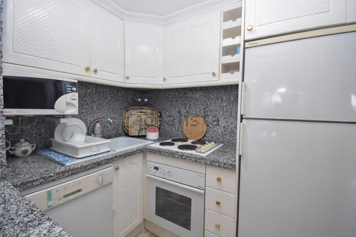 Wohnung in erste Strandlinie in Santa Pola — Schlafzimmer
