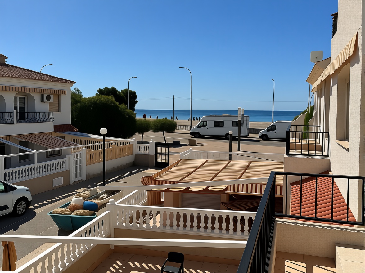 Chalet mit direkter Strandzugang in Santa Pola